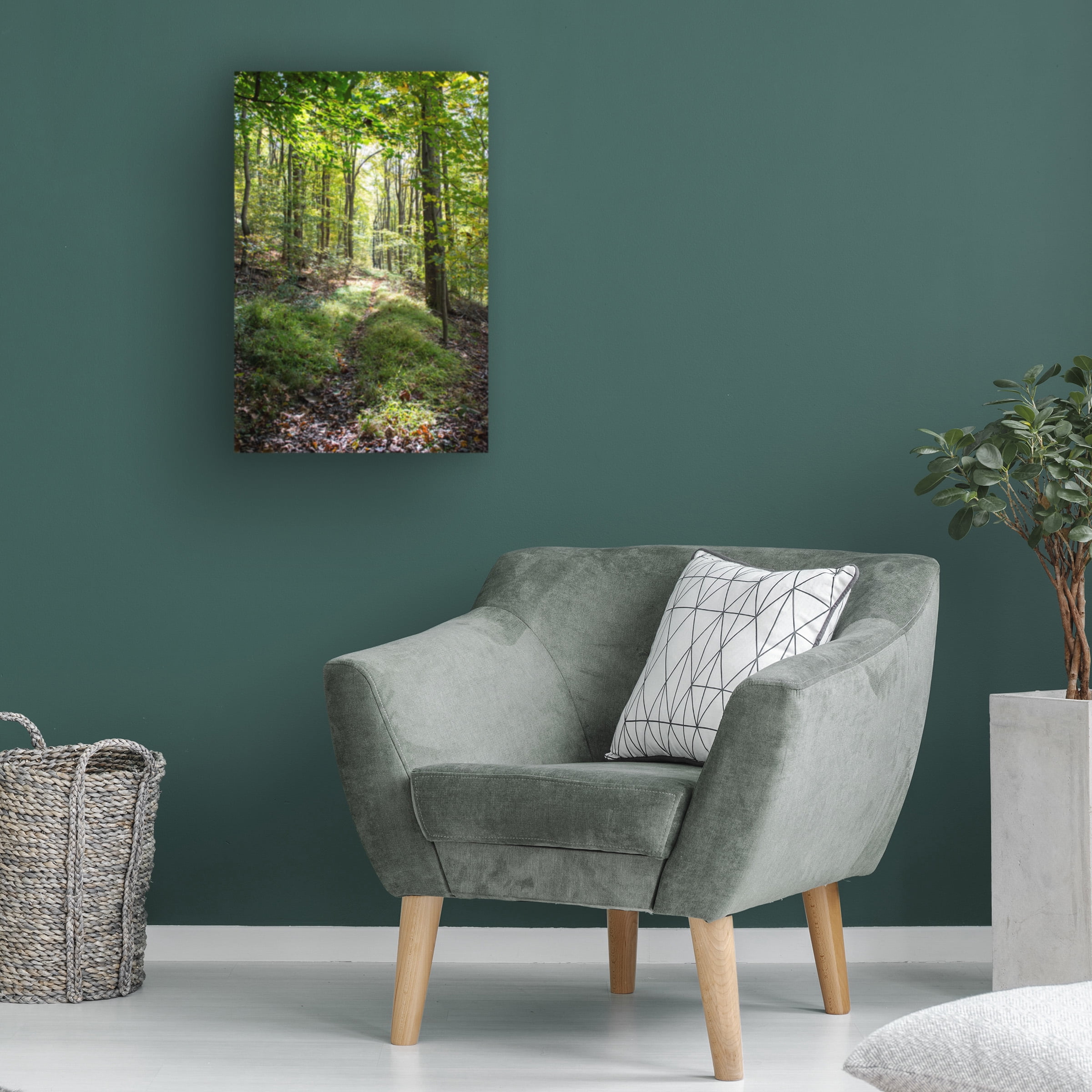 Robert Michaud 'Forest PA 2' Canvas Art