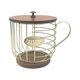 thumbnail image 4 of Soporte para cápsulas de café, cesta de café independiente, recipiente de alambre para cápsulas de café, cesta de almacenamiento, contenedor para cáps oro, 4 of 7