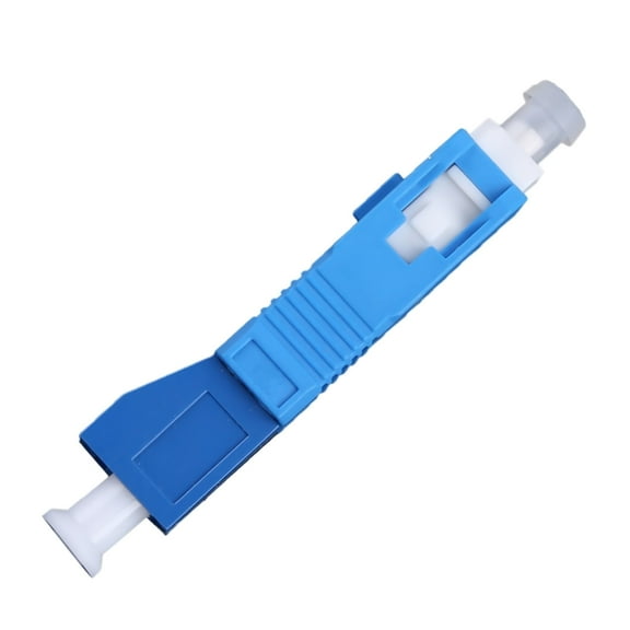 SC to LC Fiber Adapter Flame Retardant Adapter for Optical Communication Telecom Ethernet Equipment