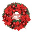thumbnail image 2 of Guirnalda de Navidad Guirnalda artificial de 11.8 pulgadas Guirnaldas Adorno de bola de Navidad para festival Interior al aire libre Rojo Colco Corona de invierno, 2 of 7