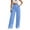 Sky Blue, variant on Telankuip Womens High Waist Wide Leg Dress Work Pants Loose Fit Straight Office Long Pants Lightweight Comfy Business Casual Solid Color Baggy Trousers with Pockets Yellow XL