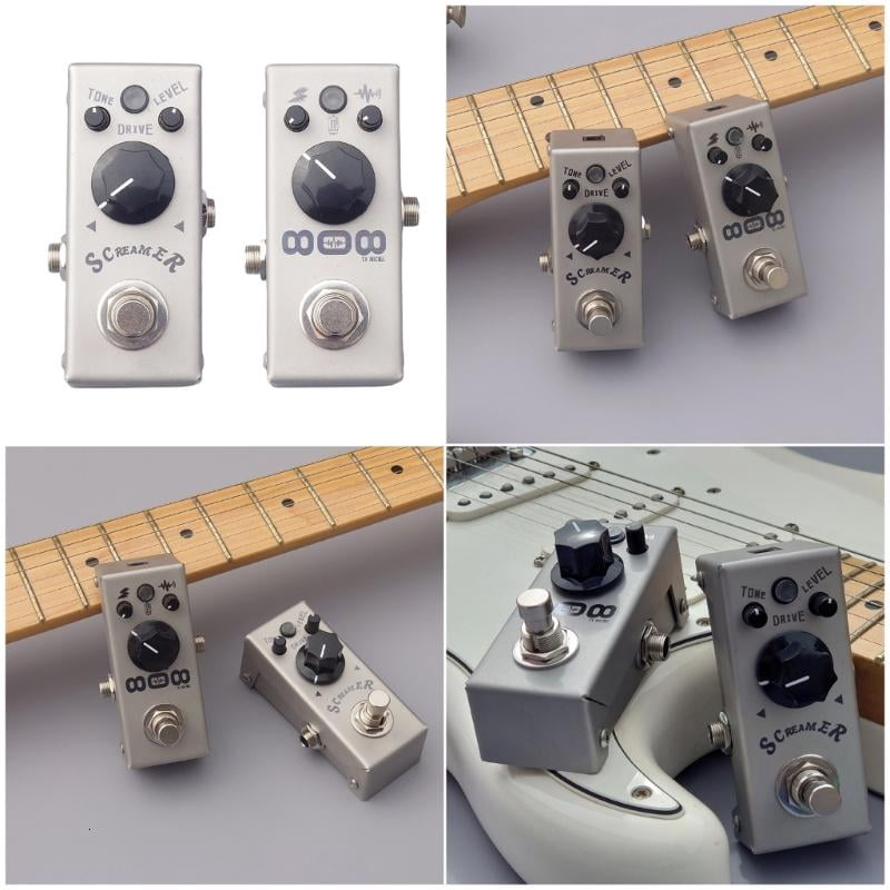 CEORPER Guitar Effect Pedal Clean Boost Pedal True Bypass Full Metal Shell Pedal