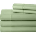 thumbnail image 2 of Split Cal-King Bed Sheet Set - Deep Pocket of 21" Inch, 400 Thread Count 5-Piece Sheet Set, 100% Cotton Egyptian Quality & Extra Soft Luxury Sheets for Cal-King Bed - Sage Solid., 2 of 6