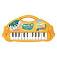 thumbnail image 1 of Jouet Piano Électronique Multifonction Orange Éducation Musicale Précoce Développement Sensoriel, 1 of 8