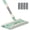 Bronze, variant on Civeed Mop, Microfiber Mop, Flat with Stainless Steel Handle, Includes 4 Reusable Washable Pads, for Floor/Walls/Windows