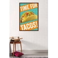 thumbnail image 2 of Time for Tacos! Wall Poster, 22.375" x 34", Framed, 2 of 2