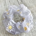 thumbnail image 1 of Hair Elastic Scrunchy Soft Hair Scrunchies Large Intestine Hair Rope Elastic Hair Bands Scrunchy Hair Scrunchies Hair Scrunchies Elastic Soft Gauze Daisy Pattern Large Intestine, 1 of 1