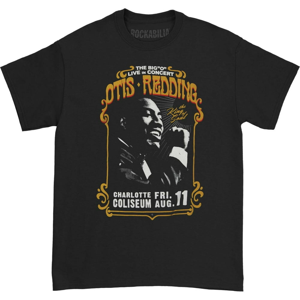 Otis Redding - Otis Redding Men's Charlotte Coliseum T-shirt Black - Walmart.com - Walmart.com