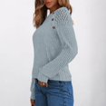 thumbnail image 4 of Womens Long Sleeve Shirts Tops Long Sleeve Shirts Lightweight Sweaters Casual Shirt V Neck Lace 2025 Fall Fashion Clothes Shirts Blouses for Women Dressy Casual, 4 of 7