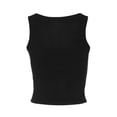 thumbnail image 5 of Lixiuxyad Women's Camisole Summer Camisole Top With Beaded Neckline Elegant Sleeveless Tank For Casual Wear And Layering,Black, 5 of 6