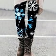 thumbnail image 2 of Hueook Thermal Leggings for Women Womens Christmas Fashion Printed Leggings Yoga Casual Pants Leggings Multicolor L, 2 of 6
