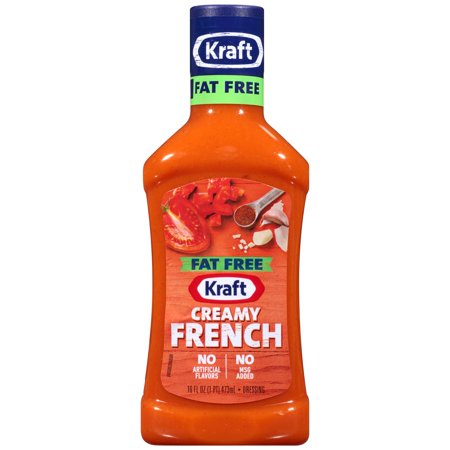 Fat Free Sweet - Kraft Fat Free Creamy French Dressing 16 fl. oz. Bottle
