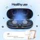 thumbnail image 4 of Auriculares inalámbricos Pisexur para hombre con Bluetooth y traducción automática, pantalla digital inteligente, llamadas de alta definición, batería de larga duración, para reuniones de negocios, v, 4 of 9
