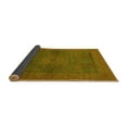 thumbnail image 2 of Ahgly Company Indoor Rectangle Abstract Yellow Modern Area Rugs, 2' x 3', 2 of 4