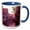 Blue/White, variant on 3drose, Venice Canal in the Twilight Light with Gondolas, 11oz Magic Transforming Mug
