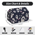 thumbnail image 5 of Goofa Cartoon Spaceship Pattern Double Layer Pen Pencil Case, Protective Large Capacity Storage Organizer Pen Pouch, Office College Supplies for Teens Adults, 5 of 7