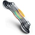 thumbnail image 2 of 7pcs Measuring Spoons Set Stainless Steel Kitchen Spoon Dual Side, 2 of 4