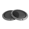 thumbnail image 2 of 2Pcs 7" Gray Round Car Speaker Cover Steel Mesh Subwoofer Grill Protector 18.3x14.2x2cm, 2 of 5