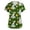Green, variant on Women's V-Neck Short Sleeve Scrub Top with Pockets Cartoon Printed Workwear Blouse Side Slit Casual Uniform for Spring Fall Office Work Gold 2XL