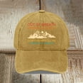 thumbnail image 2 of TIEVOSA Casquette de Randonnée Amusante Colorée Rétro Imprimée Casquette de Baseball Classique Ajustable (Jaune), 2 of 6