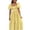 Yellow, variant on CIENVNSTG Women's Fashion A-Line Summer Dress Casual Flowy Dress for Everyday Wear
