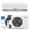 SEER 18.5-9000BTU-With WiFi-230V, variant on PYY 9000 BTU Mini Split Air Conditioner, SEER2 18.5 230V Wall-Mounted Ductless AC with WiFi and Heat Pump