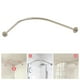 thumbnail image 5 of Estante para Barra de Cortina de Ducha de Esquina en Forma de L de Acero Inoxidable 304 Sin Instalación de Perforación, Baño, Tienda de Ropa, Privado , 70-95 X 70-95 CM BLESIY barra de cortina de ducha, 5 of 8