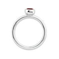 thumbnail image 3 of 3/5 Carat (ctw) Lab-Created Ruby Ring in Sterling Silver, 3 of 4