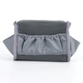 thumbnail image 2 of Bolsa de cosméticos de nailon, caja de maquillaje impermeable para viajes de verano femeninos (gris) Ehuebsd Cuidado Belleza, 2 of 9