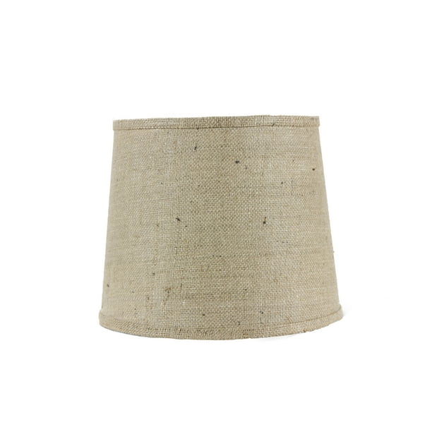 Home Style 11 in. Natural Burlap Lamp Shade