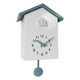 thumbnail image 2 of Reloj de pared de cuco de plástico ABS moderno perfecl decoración gris, 2 of 8