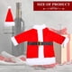 thumbnail image 3 of 8 juegos de fundas navideñas para botellas de vino Bolsas para botellas de vino W Rojo Verde, 3 of 5