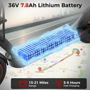 Electric Scooter for Adults Teens,8.5Tires Folding E-Scooter with 21Mph,350W Motor,21Miles Range,LED Display and Cruise Control