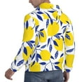 thumbnail image 3 of Bingfone Tropical Lemon Men'S Drawstring Hoodie Long Sleeve Pocket Sweatshirts-3x-Large, 3 of 9