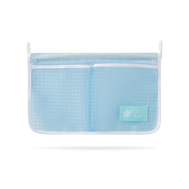 Yuarrent Bolsa de malla de almacenamiento para refrigerador, organizador, bolsa reutilizable portátil, azul, 1 ud. Type3 NO3