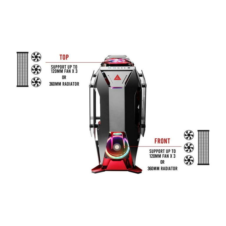 Antec Torque ミドルタワーケース クリムゾンレッド Antec Torque Case