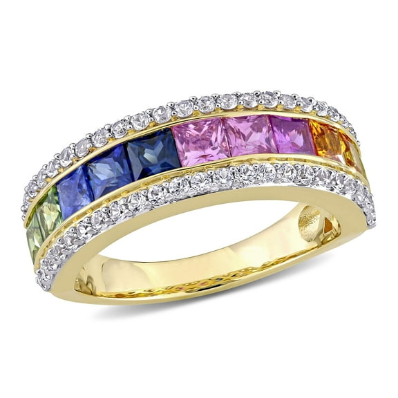 Everly Women's Sapphire 14k Yellow Gold Ring
