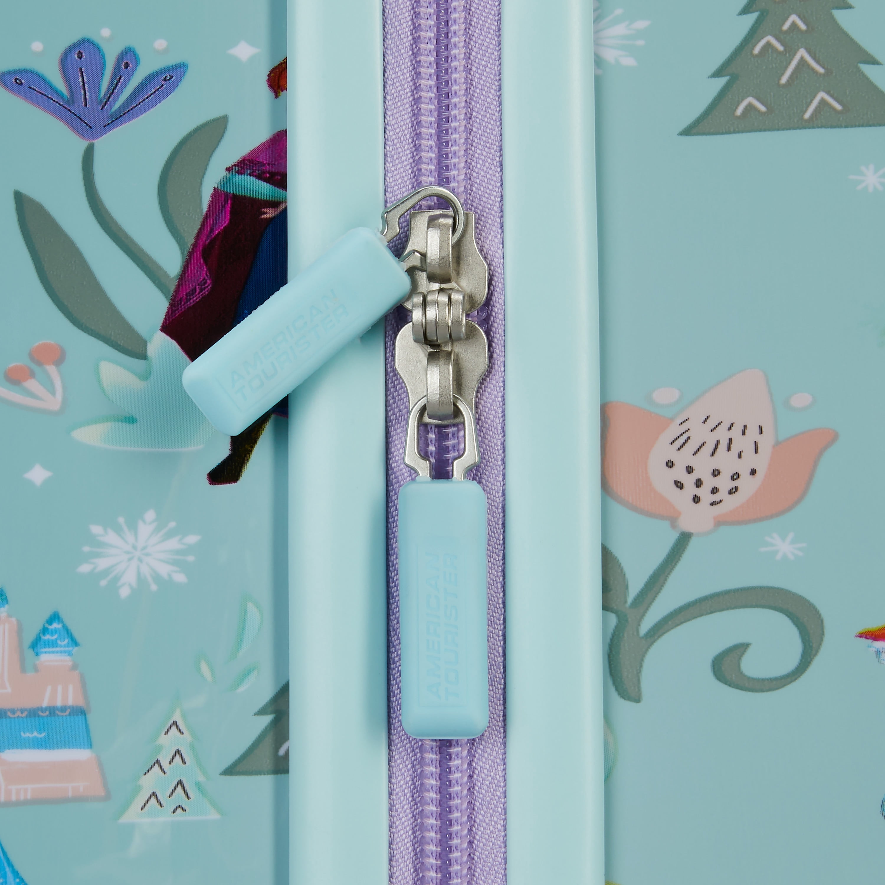 Disney x American Tourister Kids Carry On Suitcase with Spinner Wheels - Frozen