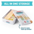 thumbnail image 2 of Chuckle & Roar - Family Dominoes - Family Game Night Classic - Wooden Dominoes - Double-Sided with Pips and Images - Ages 4 and up, 2 of 5