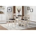 thumbnail image 2 of Homelegance Kiwi Chaises de Comptoir à Deux Hauteurs, Blanc, 2 of 7