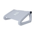 thumbnail image 3 of Dickly Foot Rest Under Desk Desk Step Stool Sturdy Footstool for Home Office Gaming Gray, 3 of 8