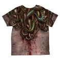 thumbnail image 2 of Cthulhu Greater God Tentacles Costume All Over Toddler T Shirt, 2 of 2