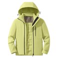 thumbnail image 2 of Womens Waterproof Insulated Hooded Puffer Jacket with Pockets Adjustable Hood Drawstring,Windproof, Warm Puffer Coat for Hiking, Outddor,Cold Weather Daily Wear, 2 of 7