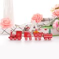 thumbnail image 5 of Christmas Train Painted Wooden Christmas Decoration Kid Toys Gift Ornament;Christmas Train Painted Wooden Christmas Decoration Kid Toys Gift Ornament, 5 of 8