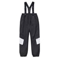 thumbnail image 4 of Ulitacool Slacks For Girls Straight Leg Children'S Ski Pants Warm And Thick Board And Double Board Children'S Strap Ski Pants For Boys And Girls In Winter. Fashion Basic Wear Black 10-11 Years, 4 of 4