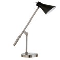 thumbnail image 1 of Henn&Hart 7" Brushed Nickel Finish Metal Table Lamp, 1 of 9