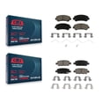 thumbnail image 1 of CMX Front Rear Ceramic Brake Pads Kit for Car Nissan Rogue Sentra Maxima Juke Select KCX-100304, 1 of 9