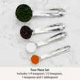 thumbnail image 3 of All-Clad 59918 Stainless Steel Measuring Spoon Se, 3 of 6