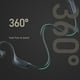 thumbnail image 3 of Auriculares de conducción ósea Yotijar 5.1 micrófono inalámbrico Negro, 3 of 10