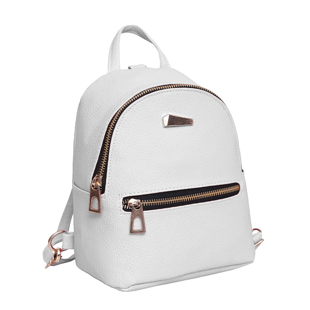 Womens PU Leather Casual Backpack Fashion Travel Bag Shoulder School Bag Handbag 